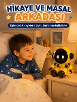 Akıllı Eğitici Çocuk Robotu 40 Dil Destekli Yapay Zeka Wi-Fi Uygulama ve Sesli Sohbet-1