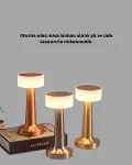 Şarj Edilebilir LED Masa Lambası USB Girişli, Metal Yapı-5