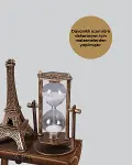 Dekoratif Kum Saati – Ahşap Malzeme, Hediyelik Masa Aksesuarı-4