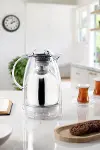 1.5 LT Isı Yalıtımlı Çay Ve Soğuk Su Termosu Şeffaf (12 Saat Sıcak Tutar& İçi Camdır)-2