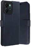 Oppo Reno 14F Trend S Plus Kapaklı Kılıf - Lacivert-1