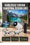 Taşınabilir Çok Fonksiyonlu Projeksiyon – Oyun, Sunum, Netflix Ve Eğitim İçin Yeni Nesil-1