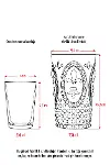 Akrilik Mor 6'lı Uzun Bardak & Su Meşrubat Bardağı 750 ml ( Büyük Boy & Cam Değildir )-4