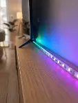 5 Metre RGB Şerit LED 5050 SMD Uzaktan Kumandalı Renkli Dekoratif LED Aydınlatma Seti-4