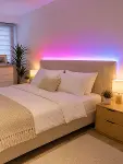 5 Metre RGB Şerit LED 5050 SMD Uzaktan Kumandalı Renkli Dekoratif LED Aydınlatma Seti-5