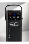 50.000 mAh LED Aydınlatmalı 4 Kablo Dahili Dijital Göstergeli Powerbank-3
