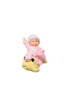Decotown Hediyelik Sevimli Pembe Bebek Biblo Polyester Süs Eşyası-1