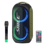Shile SL-2019 Taşınabilir Profesyonel Bluetooth Parti Hoparlörü – 30W Güçlü Ses, Kablosuz Mikrofon v-5