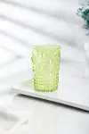 Akrilik Yeşil 6'lı Kısa Bardak & Su Meşrubat Kahve Yanı Bardağı 400 ml ( Cam Değildir )-4