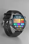 Akıllı Saat Metal Kordonlu GPS ve NFC Uyumlu Arama Cevaplayan-4