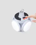 USB ve Solar Şarjlı Katlanabilir 5 Taraflı LED Lamba-5