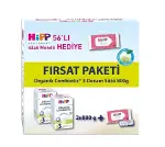Hipp 3 Organik Combiotic Bebek Sütü 800 Gr X2 Islak Mendil Hediyeli-1