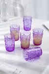 Akrilik Mor Kısa Bardak & Su Meşrubat Kahve Yanı Bardağı 400 ml ( Cam Değildir )-3
