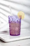 Akrilik Mor Kısa Bardak & Su Meşrubat Kahve Yanı Bardağı 400 ml ( Cam Değildir )-1