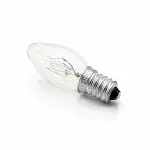 50 Adet Şeffaf Gece Lambası Ampul E14 - 10W C7-1