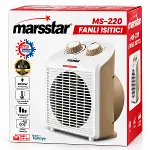 SICAK - SOĞUK TURBO FANLI ISITICI 3 KADEME HIZ AYAR 2000W MS-220 (4745)-2
