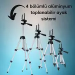 Profesyonel Fotoğraf Makinası Tripodu (4745)-4