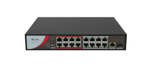 NS-0318P-130(B) 16XFE+1XGE+1XGE/SFP YONETİLEMEZ 130W POE SWİTCH