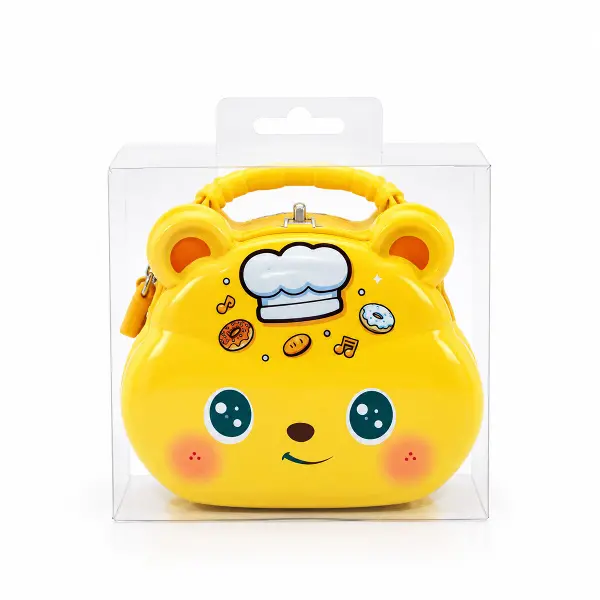12 ADET SEVİMLİ HAYVAN - HAMSTER ANAHTARLI METAL KUMBARA KİLİTLİ RENKLİ (4745)
