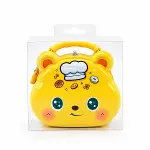 12 ADET SEVİMLİ HAYVAN - HAMSTER ANAHTARLI METAL KUMBARA KİLİTLİ RENKLİ (4745)-1