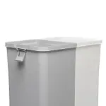 Motek Çok Amaçlı Çift Bölmeli 80 Litre Çamaşır Kirli Sepeti-4