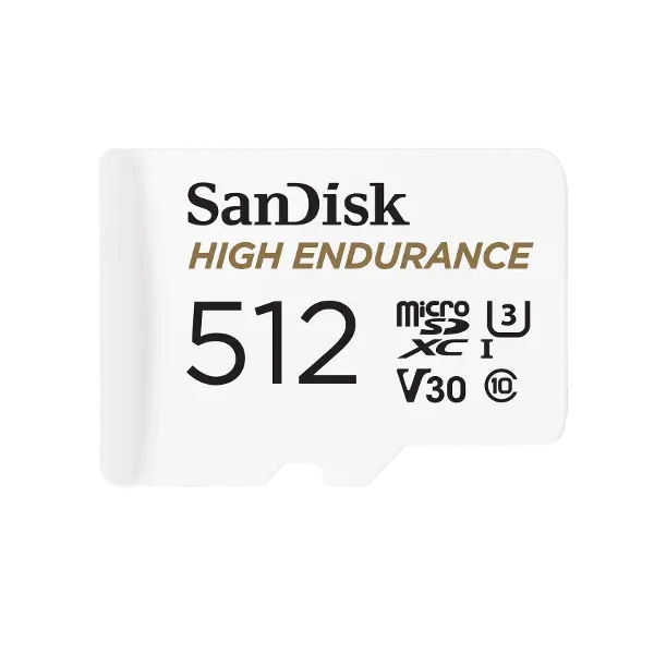 SDSQQNR-512G-GN6IA 512GB HIGH ENDURANCE MICROSD 100MB/S