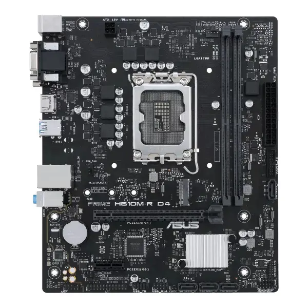 Prime H610M-R D4 1700P Vga Hdmi