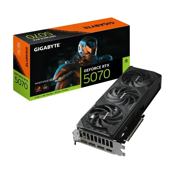 GV-N5070WF3OC-12GD RTX5070 12GB GDDR7 192bit 3 Fanlı HDMI 3xDP Ekran Kartı