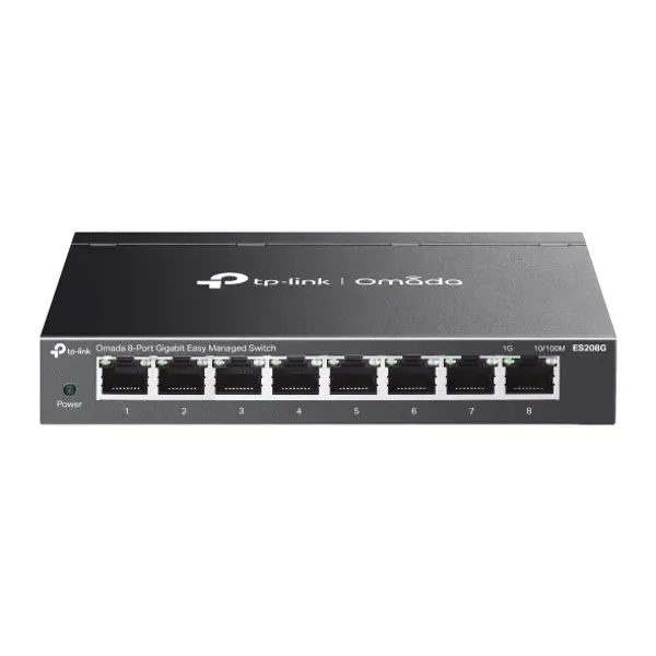 TP-LINK ES208G 8PORT KOLAY YÖNETİLEBİLİR SWITCH