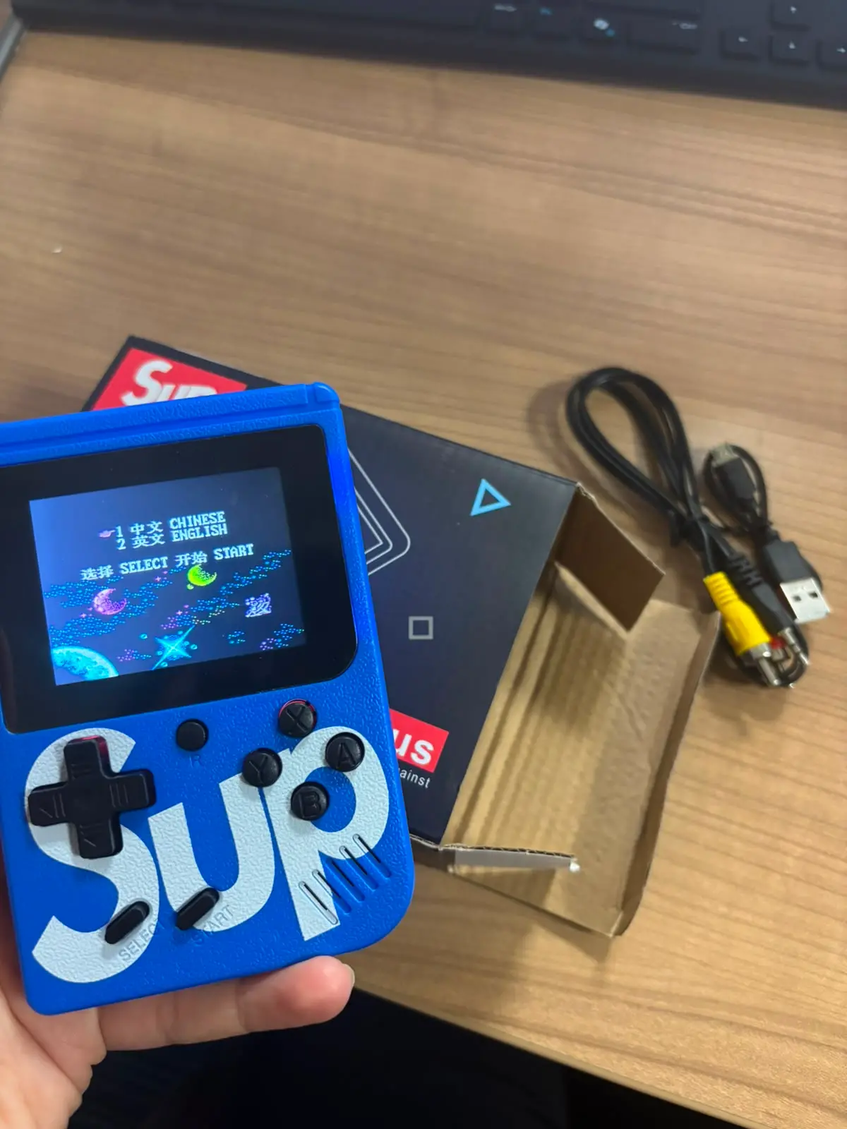 Retro Mini Arcade El Oyun Konsolu 400 Oyun Dahili 3 Inç Ekran ND761